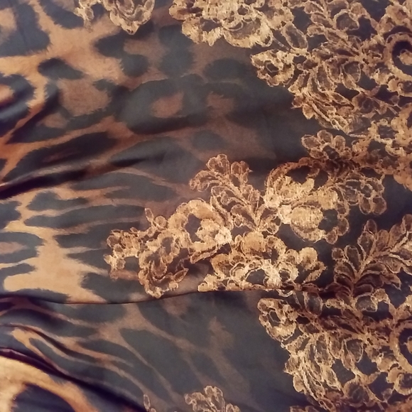 Boston Proper Fit & Flare Animal Print Sleeveless Dress Size 18 - Picture 10 of 12